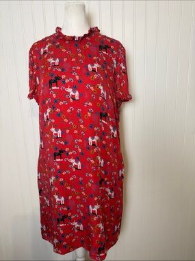 Anthropologie-Corey Lynn Calter Short-Sleeve Shift Dress